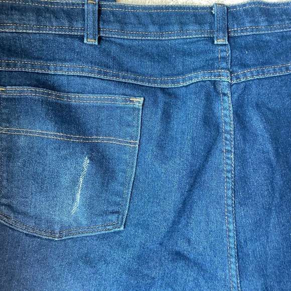 Vintage Wrangler 85498PS Western Cowboy Leisure Blue Jeans Men's Size 48x30 - Picture 3 of 4
